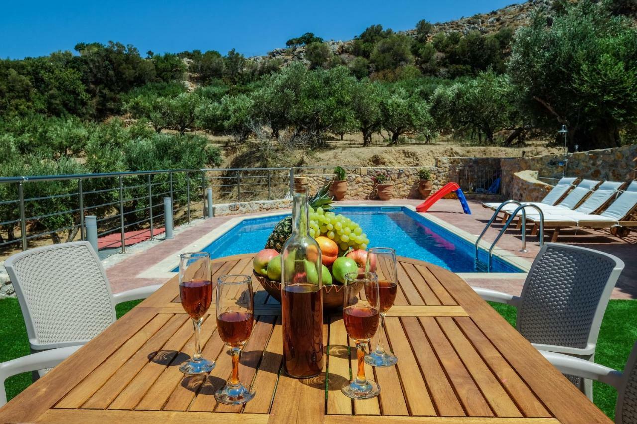 Chania Village - Charoupia & Daphne Villas - Private Pools Afrata ภายนอก รูปภาพ